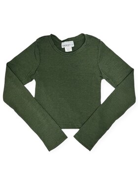 Cheryl Creations Kids Ribbed LS Top