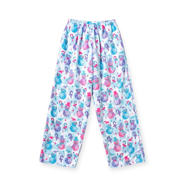 Iscream Disco Snowman Plush Pants