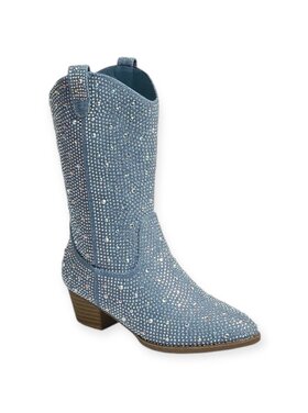 CALAKIDS XO XO Tall Bling Western Boot