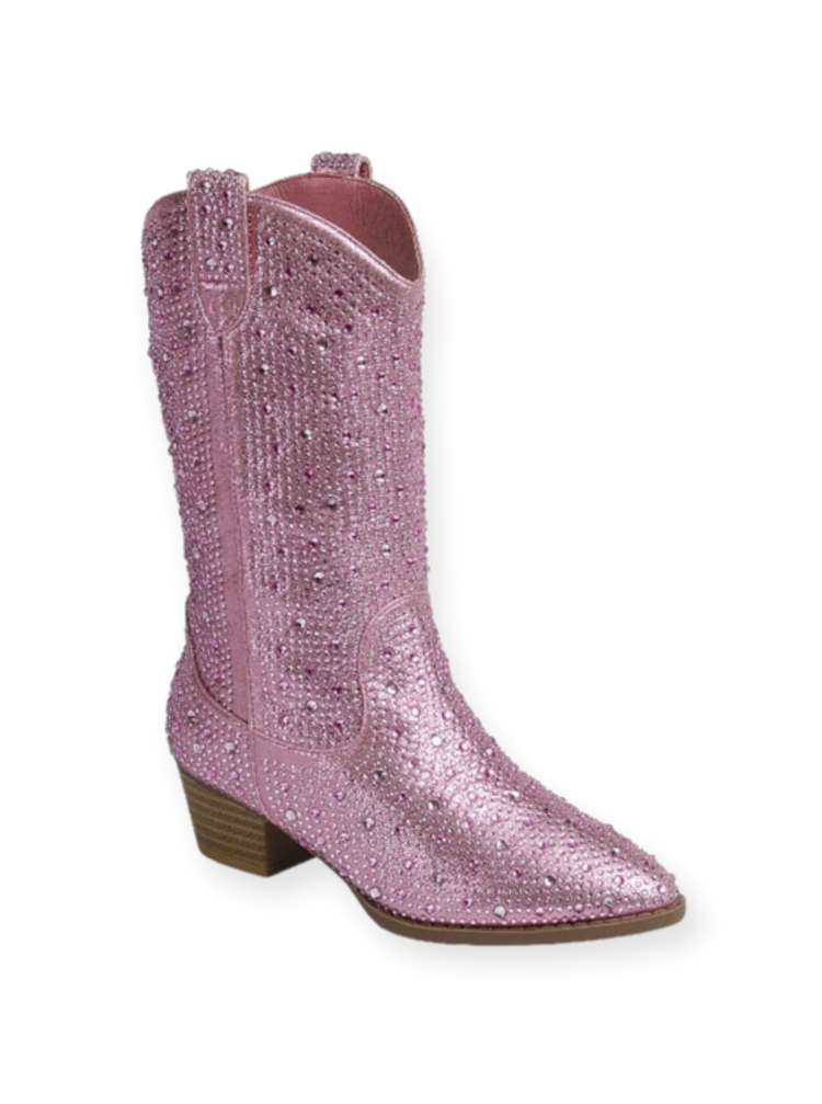 CALAKIDS XO XO Tall Bling Western Boot