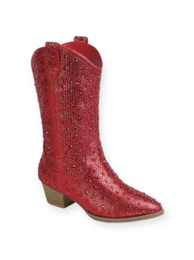 CALAKIDS XO XO Tall Bling Western Boot