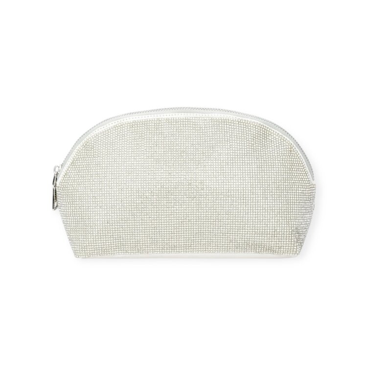 Iscream Crystal Oval Cosmetic Bag