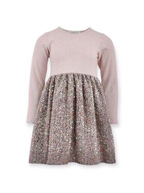 Dollfaced Kids Winter Rose Dress Legging Set *