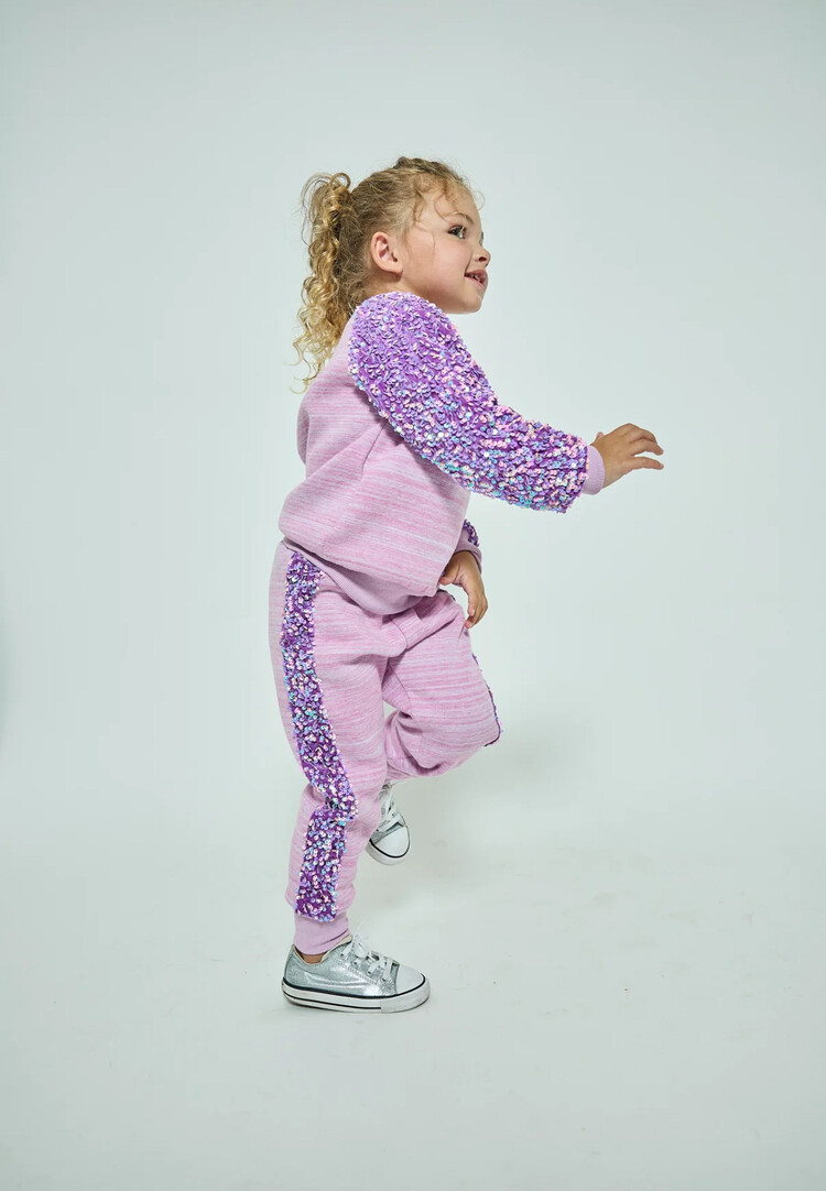 Dollfaced Kids Sporty Princess Sweatsuit Set
