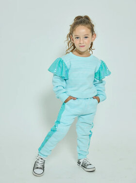 Dollfaced Kids Enchanted Sequined Sweatsuit Set