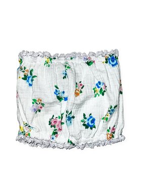 Flowers by Zoe Floral Gauze Tube Top