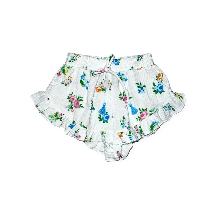 Flowers by Zoe Floral Gauze Shorts