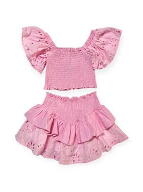 Tweenstyle Eyelet Skirt Set
