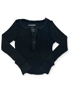 Katie J NYC Wesley Waffle Top