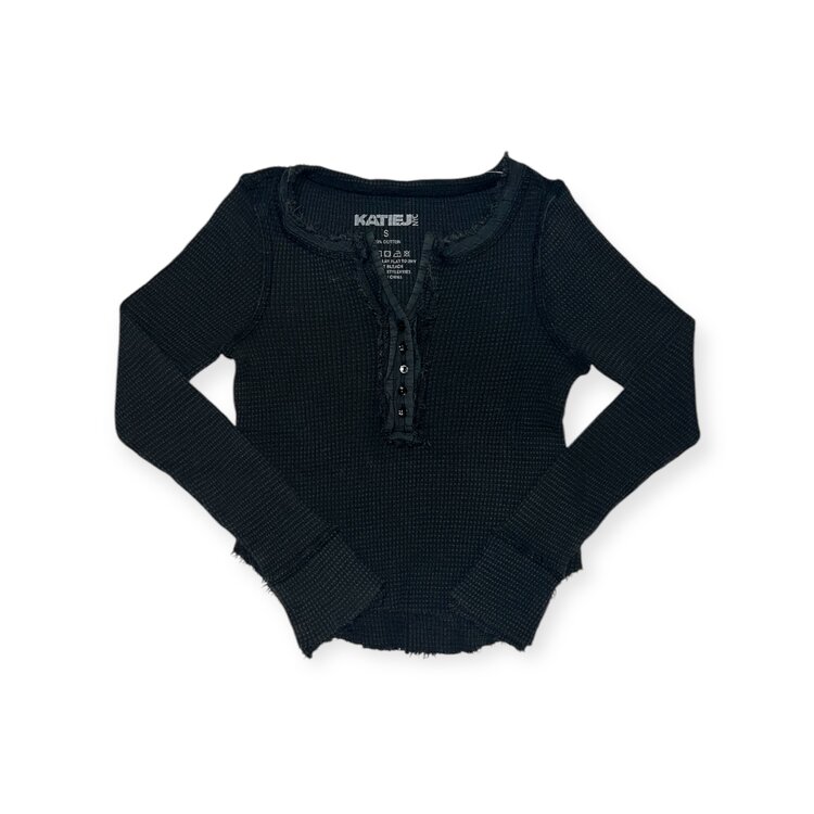 Katie J NYC Wesley Waffle Top