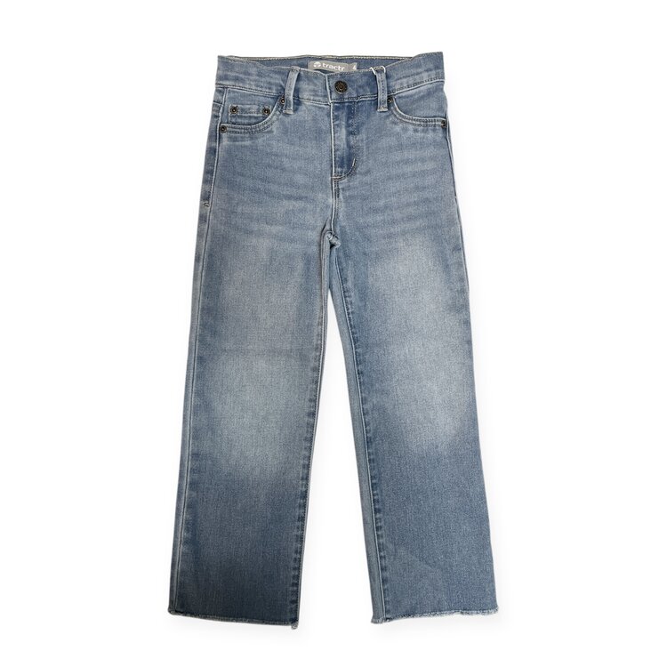 Tractr Straight Leg Fray Hem LG Jean