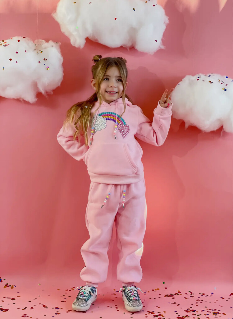 Ellie & Mila Rainbow Gem Sweatsuit