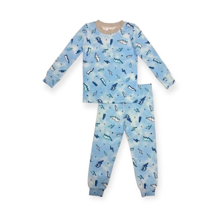 Esme Baam Bolts LS PJ Set