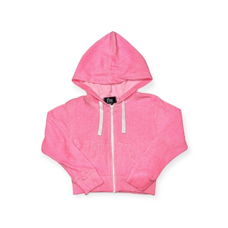 Flowers by Zoe Terry Zip Hoodie