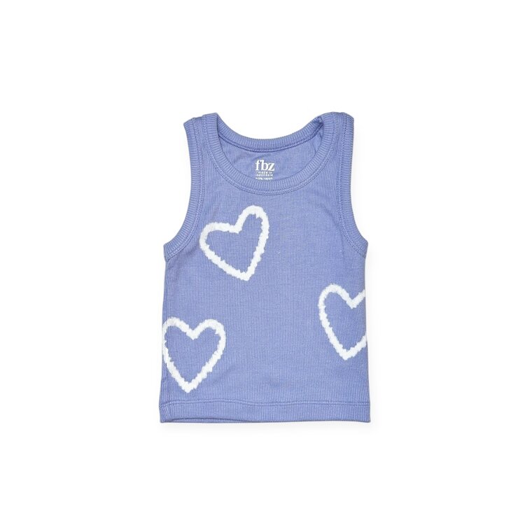 Flowers by Zoe Tie Dye Hearts Tank