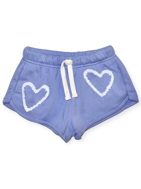 Flowers by Zoe Tie Dye Heart Shorts