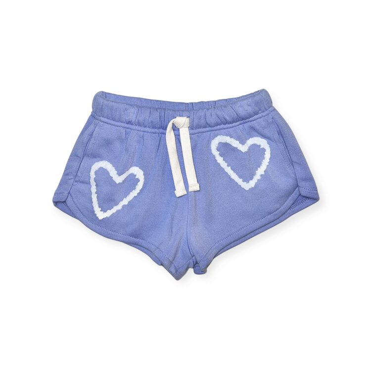 Flowers by Zoe Tie Dye Heart Shorts