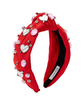 Sweet Wink Heart Gem Stone Headband