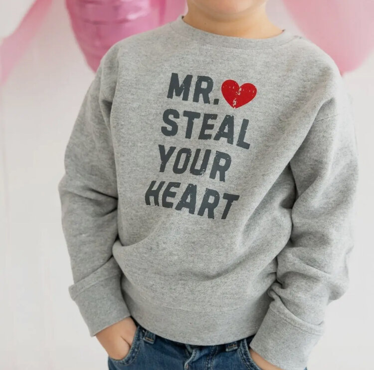 Sweet Wink Mr. Steal Your Heart Sweatshirt