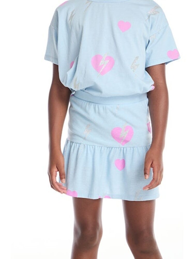 Chaser Bolt Hearts Skort