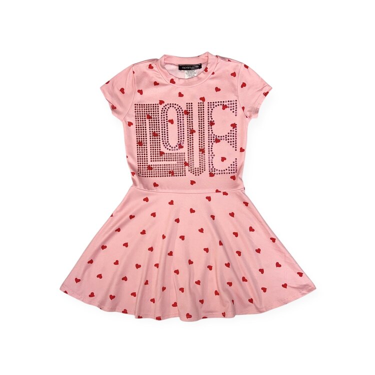 Sparkle by Stoopher All Over Hearts Love Dress