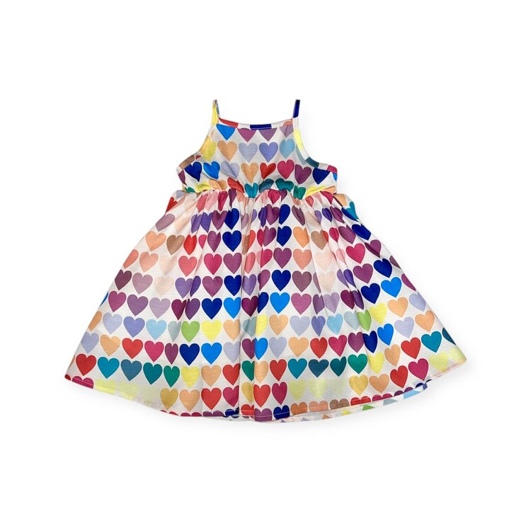 Tweenstyle Colorful Hearts Dress