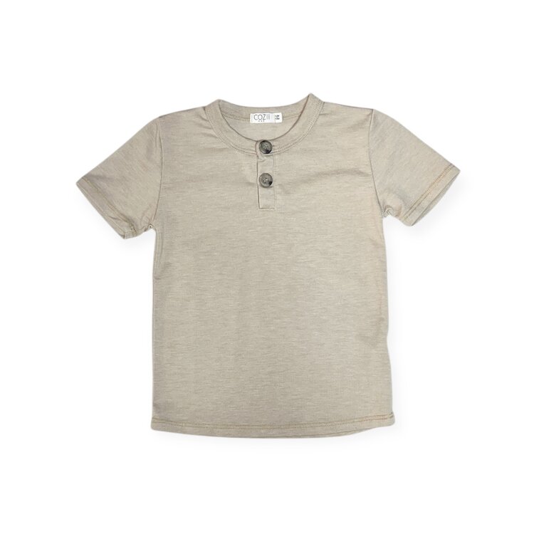 Cozii Henley SS Tee
