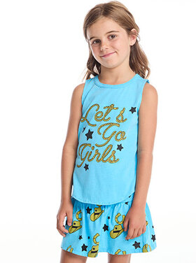 Chaser Let's Go Girls Muscle Tee