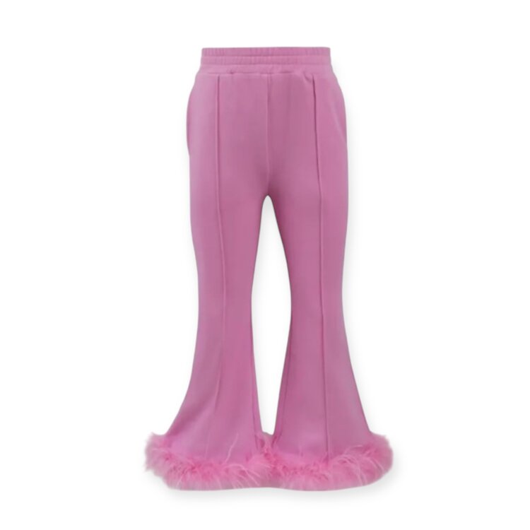 Dollfaced Kids Fringe Feather Bow Set