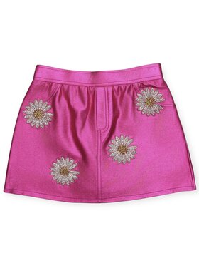 Mia New York Daisy Metallic Skort