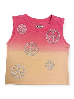 Mia New York Peace Ombre Tank