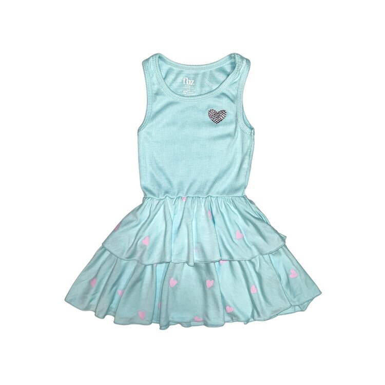 Flowers by Zoe Ribbed Tank Heart Dress