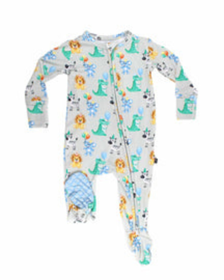 Lev Baby Evan Zip Footie