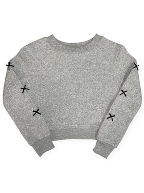 Love Junkie Black Bows Sweatshirt