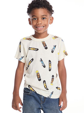 Chaser Skateboard Flames Tee