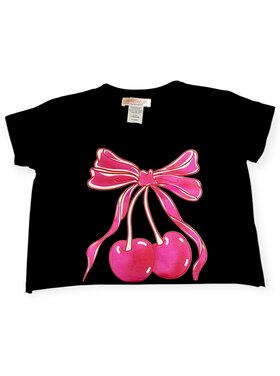 Tweenstyle Pretty Cherries Crop Tee