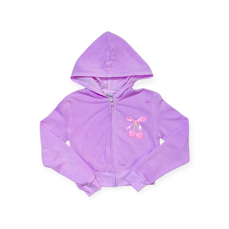 Firehouse Bow Cherry Zip Hoodie