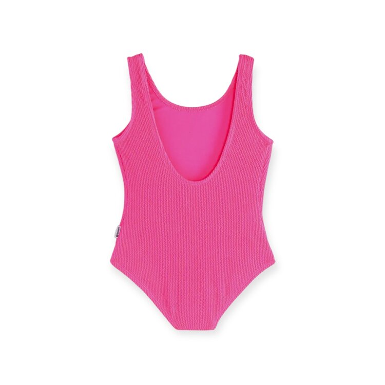 Limeapple Ester Crinkle Stripe One Piece Swimsuit