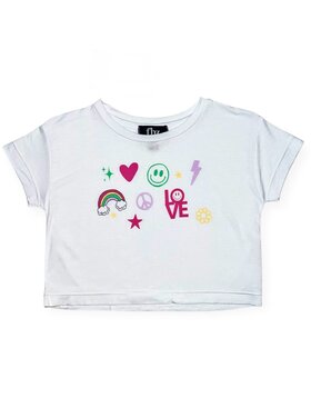 Flowers by Zoe Peace Love Tee