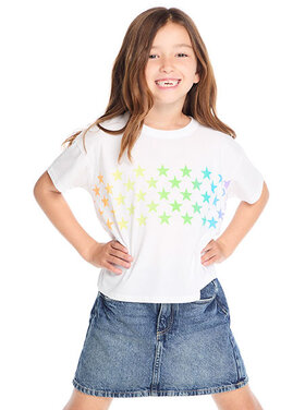 Chaser Glitter Stars Tee