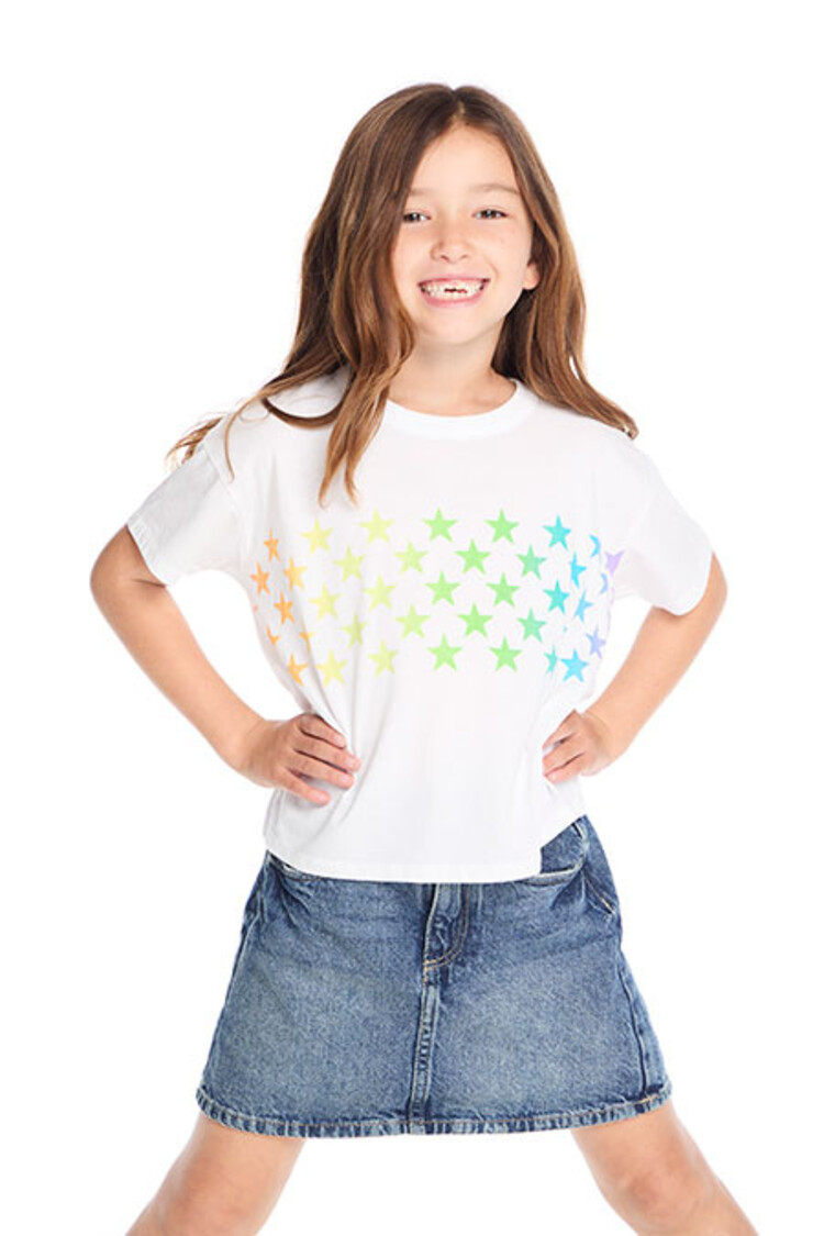 Chaser Glitter Stars Tee