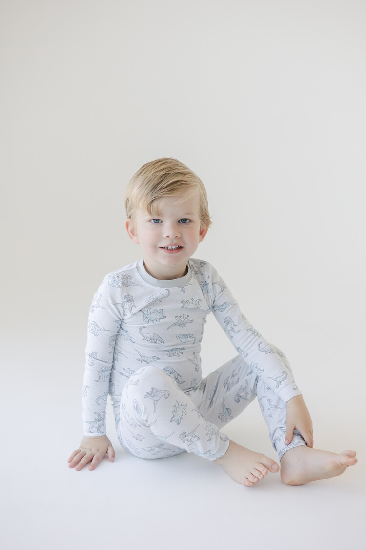 Esme Dinosaur LS PJ Set