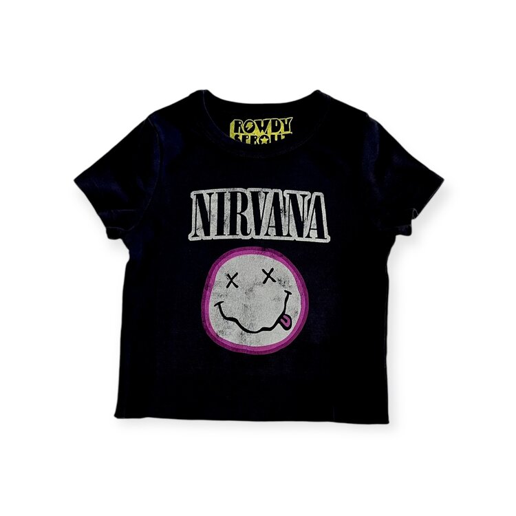 Rowdy Sprout Nirvana Fitted Tee