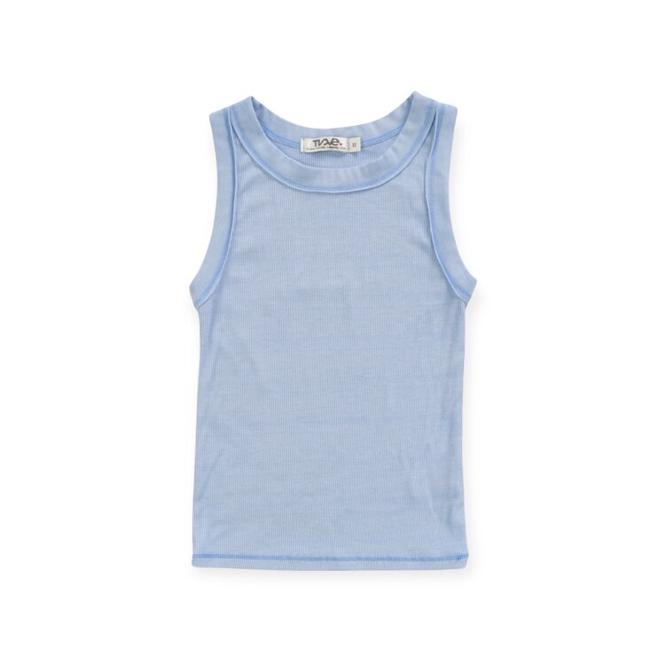 T2 Love High Neck Ribbed Tank