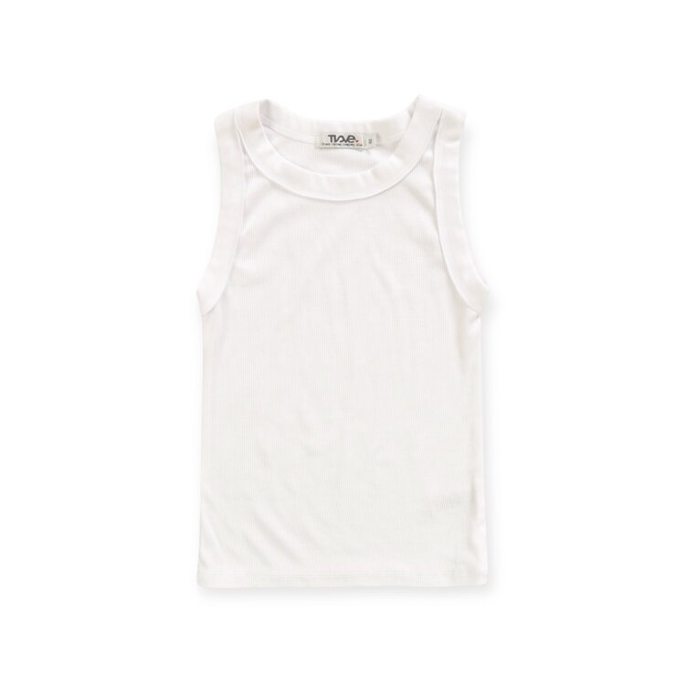 T2 Love High Neck Ribbed Tank