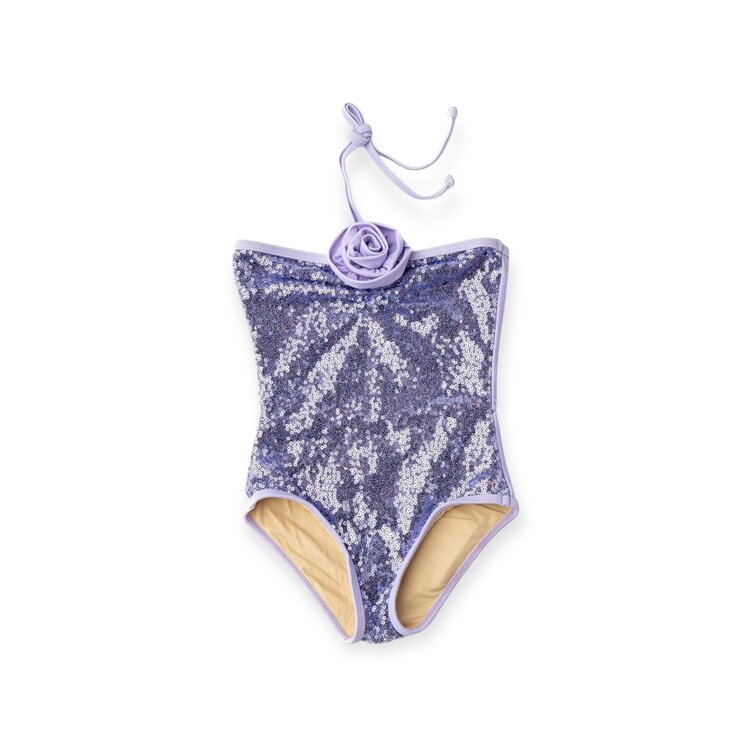 Shade Critters Sequin Rose One Piece