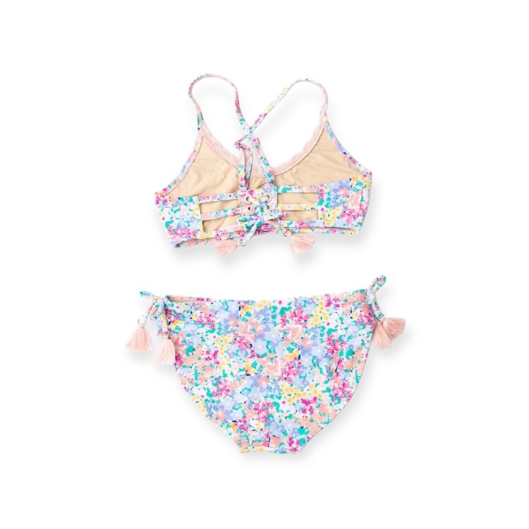 Shade Critters Spring Blooms Tie Back Bikini