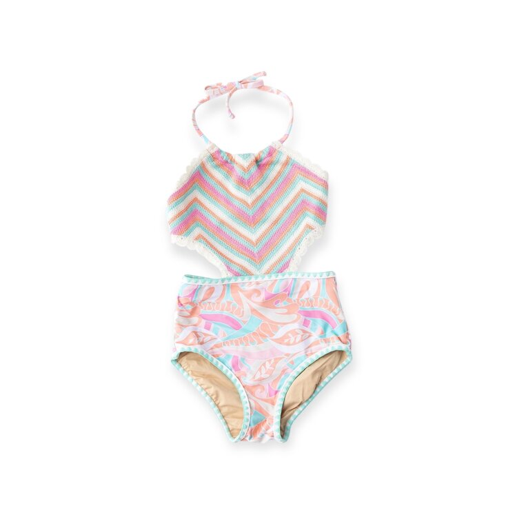 Shade Critters Tutti Fruity Crochet Halter One-Piece