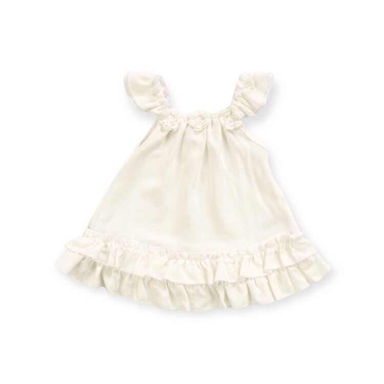 Cozii Flower Ruffle Dress