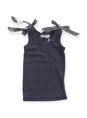 Cozii Contrast White Star Bow Tank